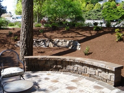 hardscape material, retaining walls, patio walkway, lawn care, lawn maintenance
